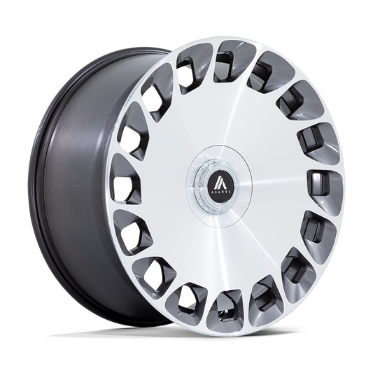 Associated Asanti Black wheel style reference for center cap part number 1002-88DR