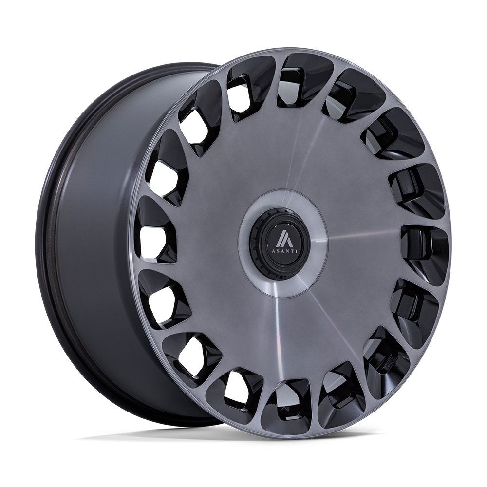 Associated Asanti Black wheel style reference for center cap part number 1002-88MT