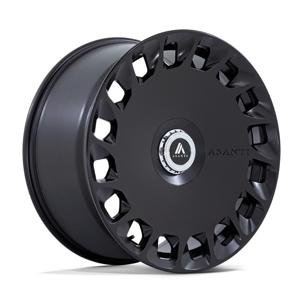 Associated Asanti Black wheel style reference for center cap part number 1002-84ME