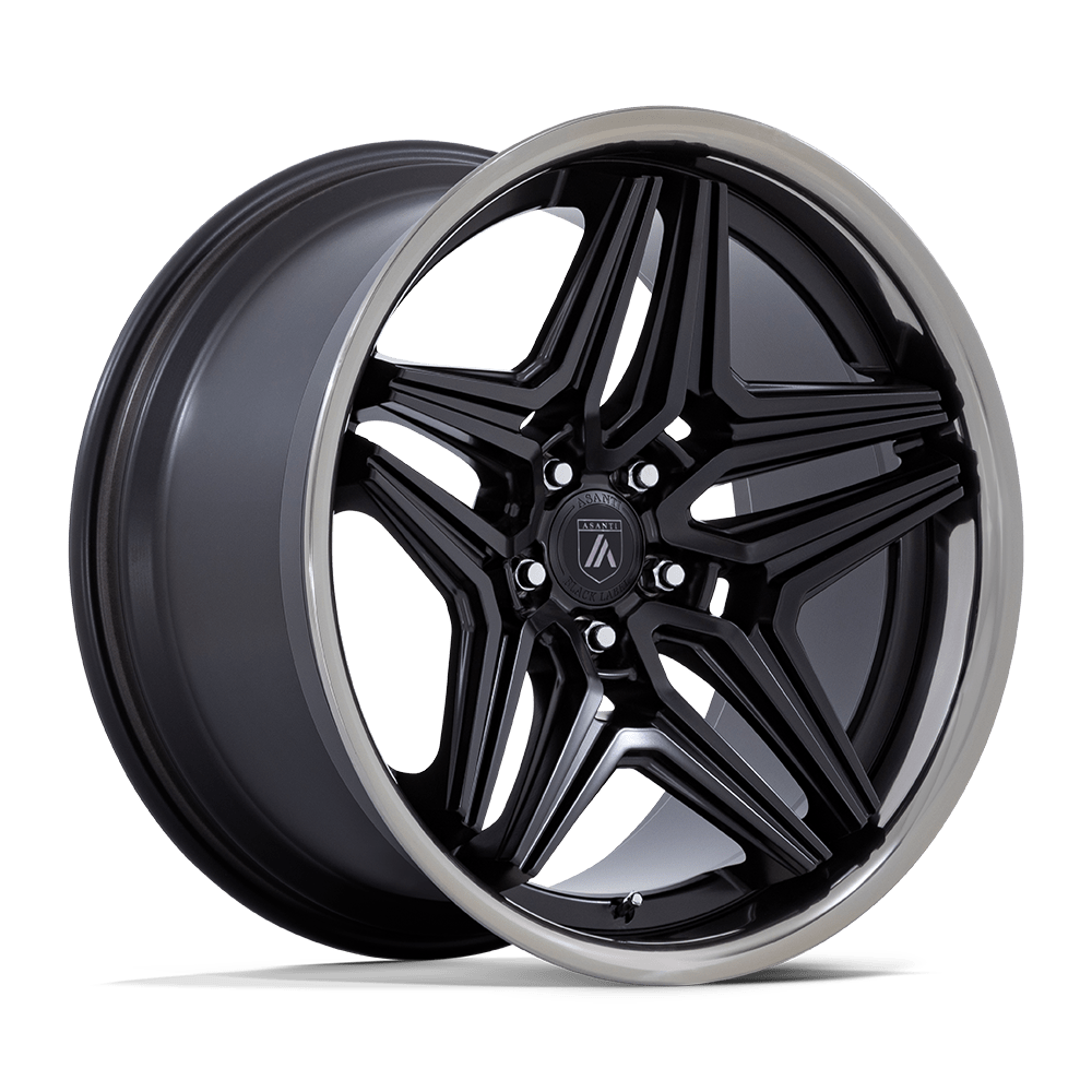 Associated Asanti Black wheel style reference for center cap part number ABLCAP-MT