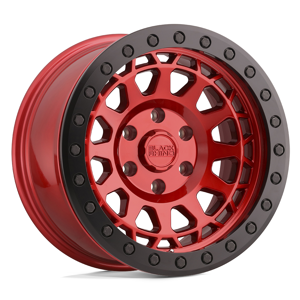Associated Black Rhino Hard Alloys wheel style reference for center cap part number CCBRPSC022BLA-CR