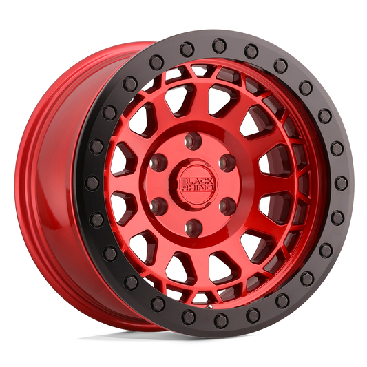 Associated Black Rhino Hard Alloys wheel style reference for center cap part number CCBRPSC022BLA-CR