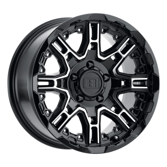 Associated Level 8 wheel style reference for center cap part number CCL86135140GB