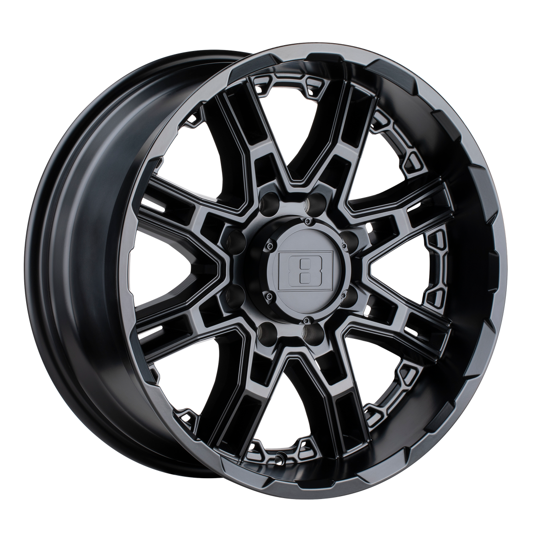 Associated Level 8 wheel style reference for center cap part number CCL86135140MB