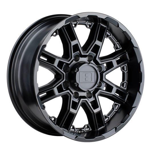 Associated Level 8 wheel style reference for center cap part number CCL86135140MB