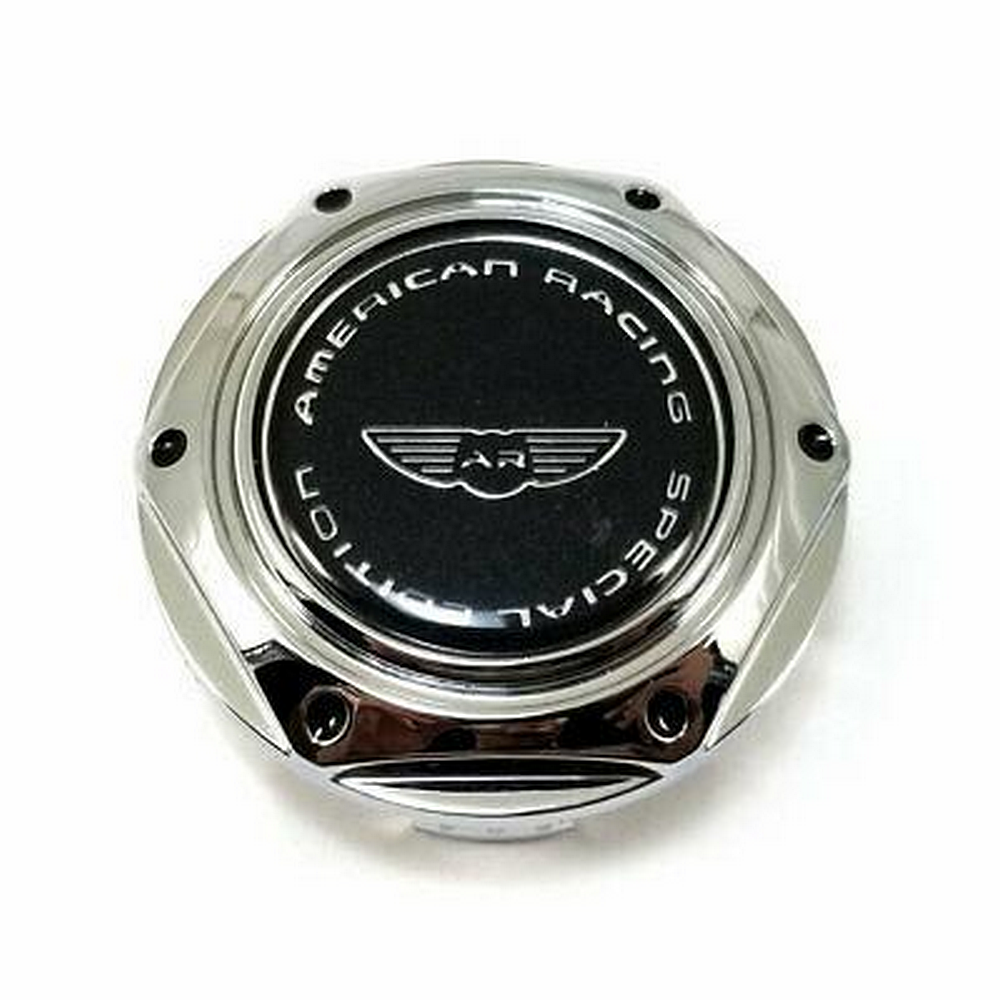 American Racing 000000001258100011 Chrome Wheel Center Cap