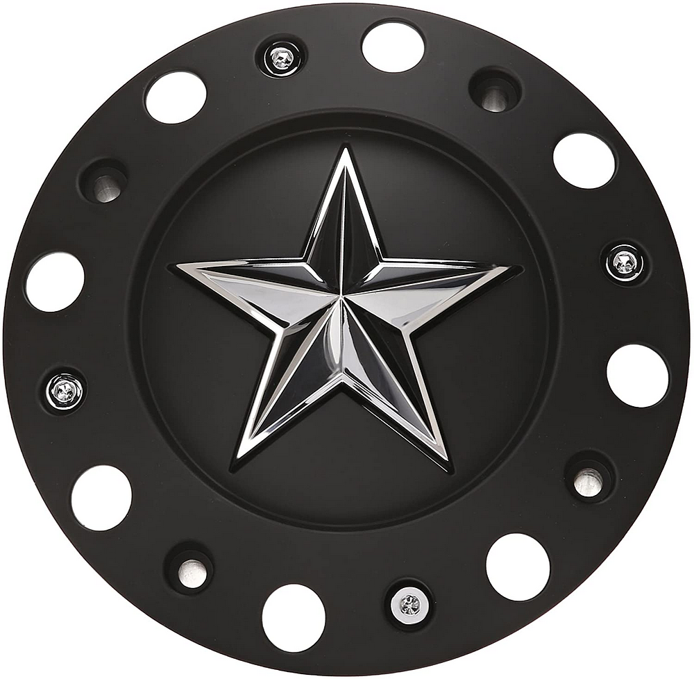 XD 1000775B-OE Matte Black Wheel Center Cap