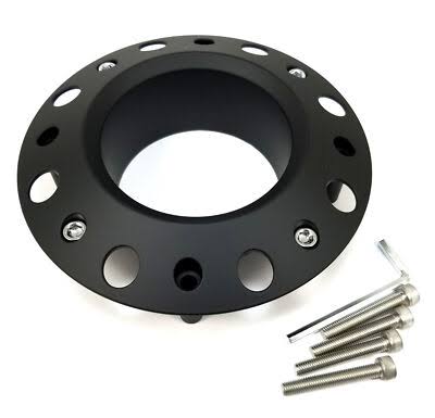 XD XD775 Matte Black Wheel Center Cap 1000775B-OE Open Ended Cap