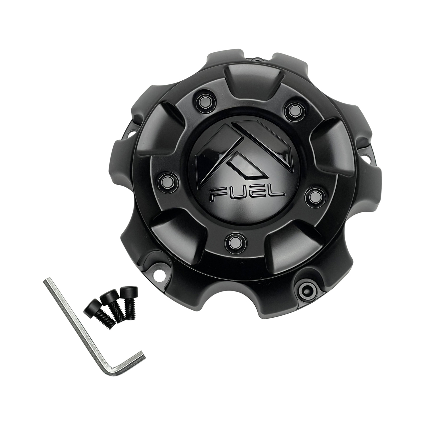 Fuel Off-Road 1001-56BLD Gloss Black Bolt-On Wheel Center Cap – 5x150 — part 1001-56BLD, product photo 1