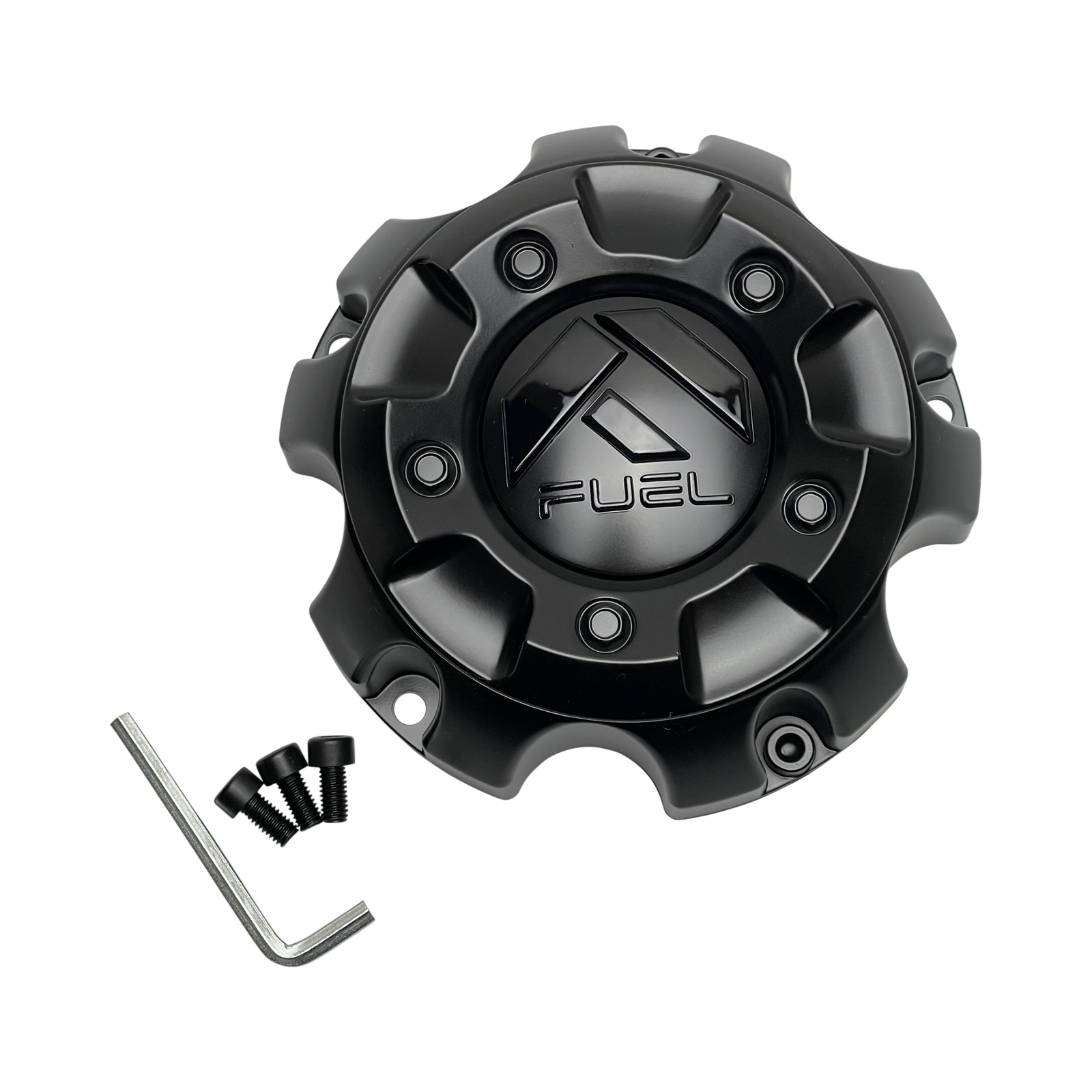 Fuel Off-Road 1001-56BLD Gloss Black Bolt-On Wheel Center Cap – 5x150 — part 1001-56BLD, product photo 1