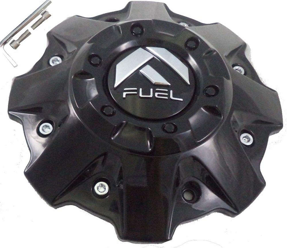 Fuel Off-Road 1001-81GB Gloss Black Wheel Center Cap 6 Lug