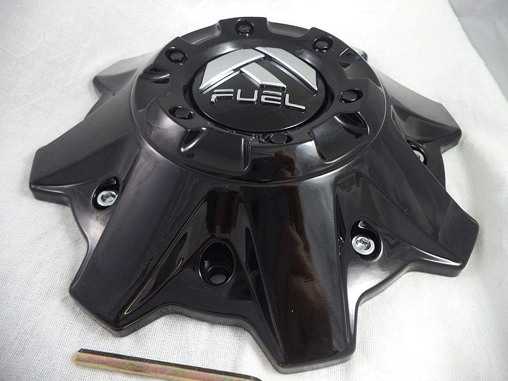 Fuel Off-Road 1001-83GB Gloss Black Wheel Center Cap 8 Lug