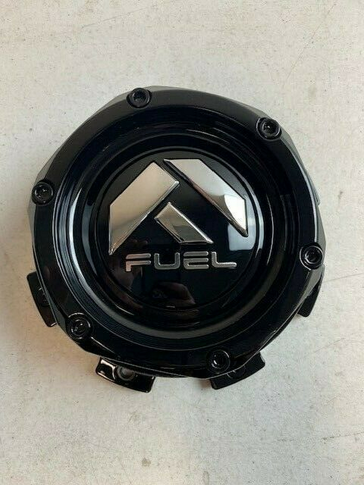 Fuel Off-Road 1004-08GB Gloss Black / Chrome Wheel Center Cap 8x6.5/170