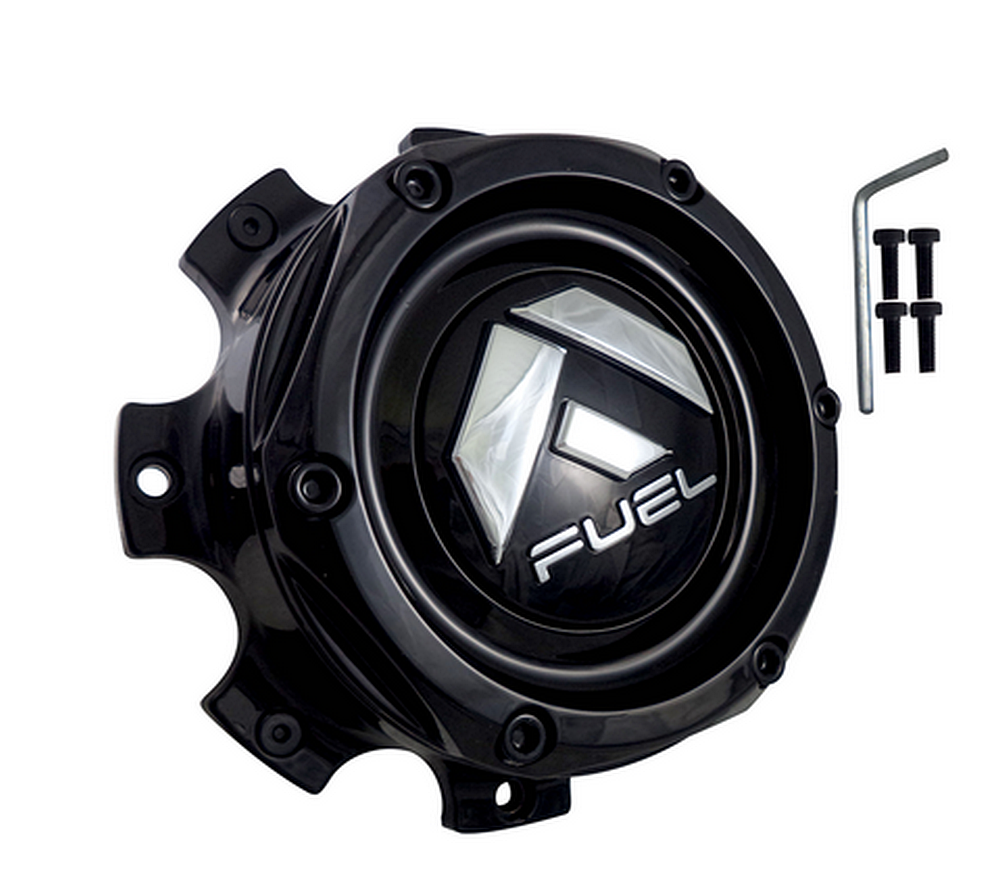 Fuel Off-Road 1004-08MB Matte Black Wheel Center Cap 8x6.5/8x170