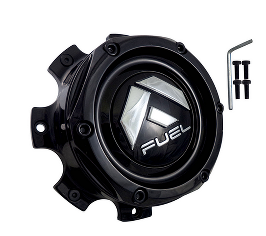 Fuel Off-Road 1004-08MB Matte Black Wheel Center Cap 8x6.5/8x170