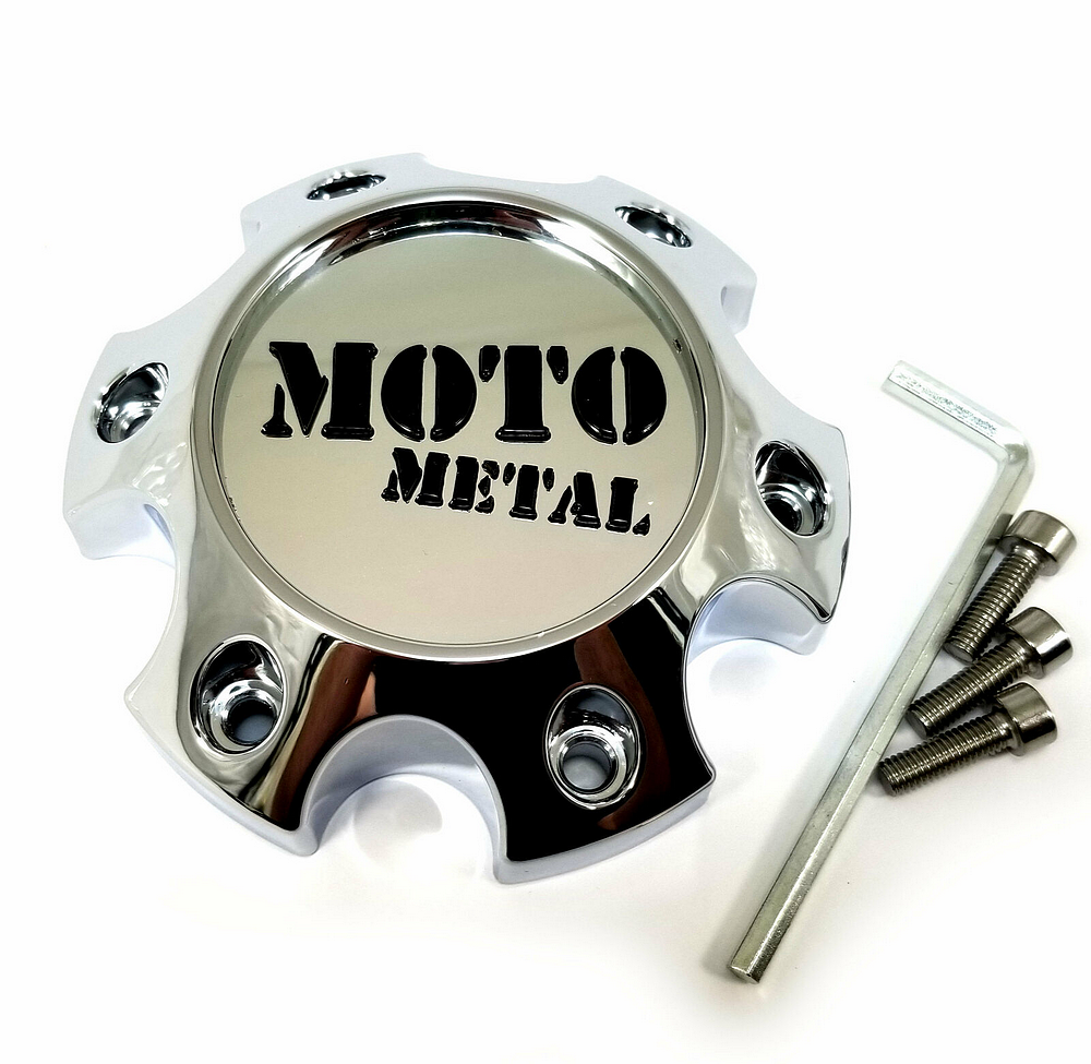 Moto Metal 1079L121AMO3CH-H34 Chrome Wheel Center Cap 6x4.5/120 H34