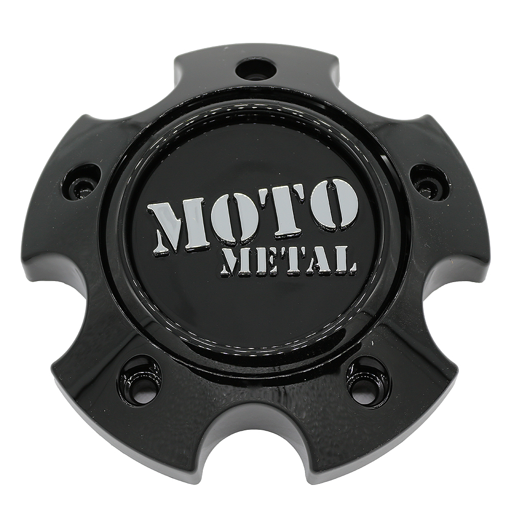 Moto Metal 1079L121MO3GB-H34 Gloss Black Wheel Center Cap 5x4.5/120/5 H34