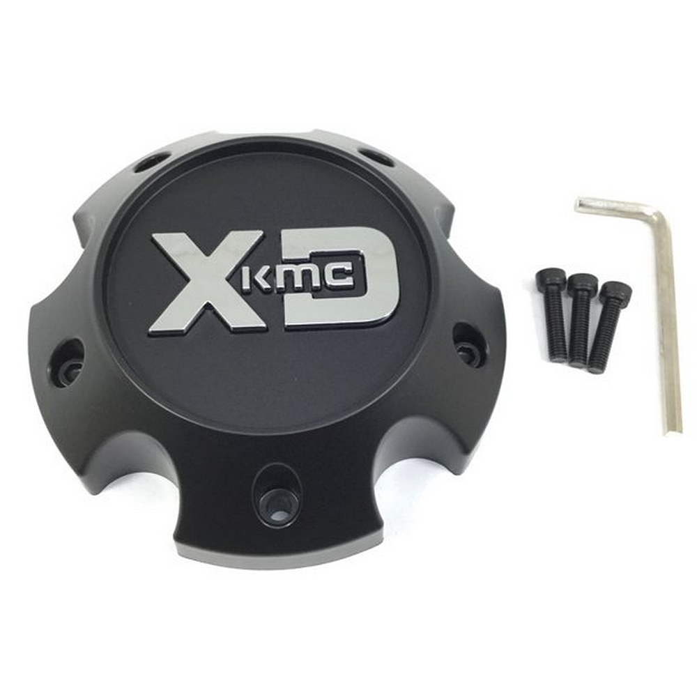 XD 1079L145ASB1-H42 Satin Black Wheel Center Cap 5x5.5/150