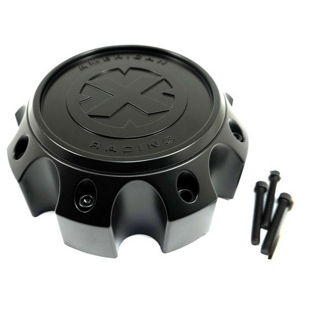 ATX 1079L170-AXSB Satin Black Wheel Center Cap H63 8 Lug