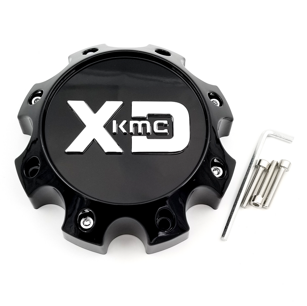 XD 1079L170GB1-H50 Gloss Black Wheel Center Cap 8x6.5