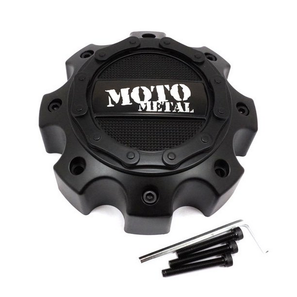Moto Metal 1079L170MO2SB Satin Black Wheel Center Cap
