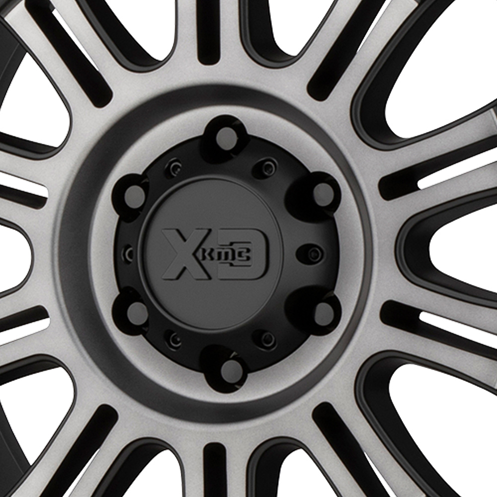 XD 1079L170SBGB-H50 Gloss Black Wheel Center Cap 8x6.5/180