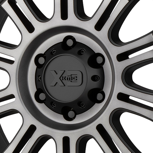 XD 1079L170SBGB-H50 Gloss Black Wheel Center Cap 8x6.5/180