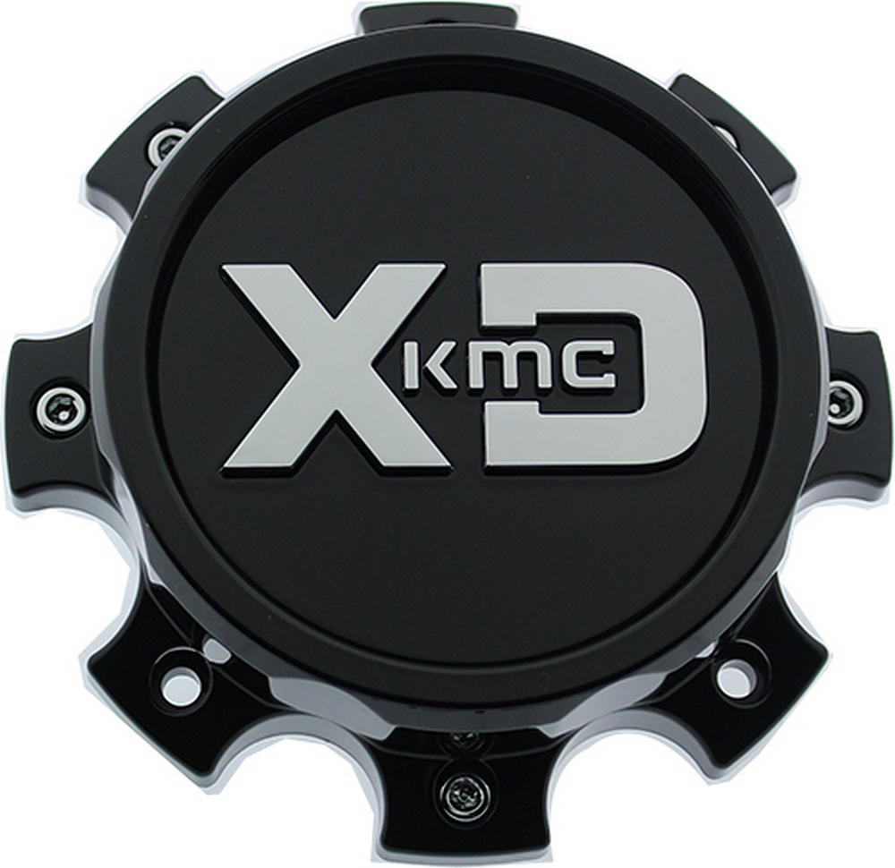 XD 1079L199FGB-H47 Gloss Black / Chrome Wheel Center Cap 8x200/210