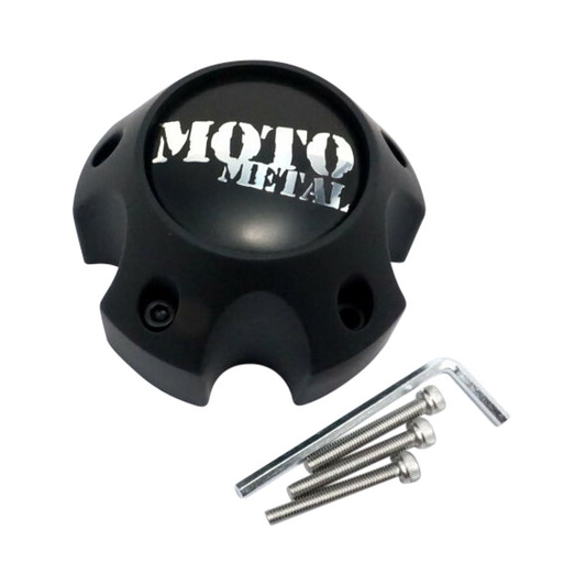 Moto Metal MO967 Satin Black Wheel Center Cap 1079L121MBMO1 – 5x5 — part 1079L121MBMO1, product photo 1