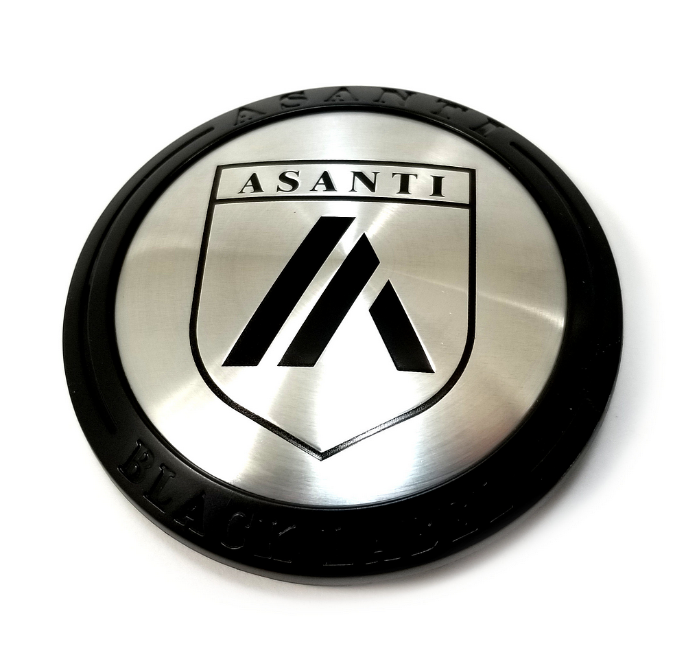 Asanti Forged 128K81SB-H9 Satin Black Wheel Center Cap All PCD