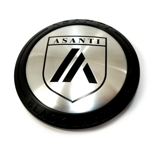 Asanti Forged 128K81SB-H9 Satin Black Wheel Center Cap All PCD