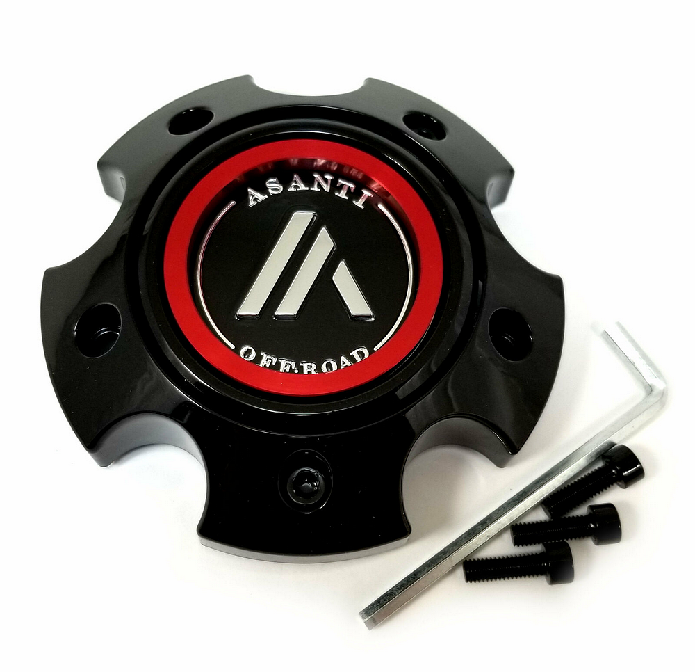 Asanti Off Road 130L1335GB-H34 Gloss Black Wheel Center Cap 5x5 H34