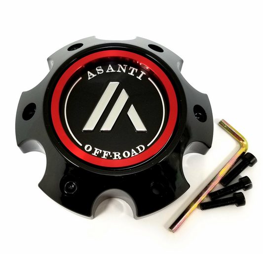 Asanti Off Road 130L1456GB-H42 Gloss Black Wheel Center Cap 6x5.5 H42