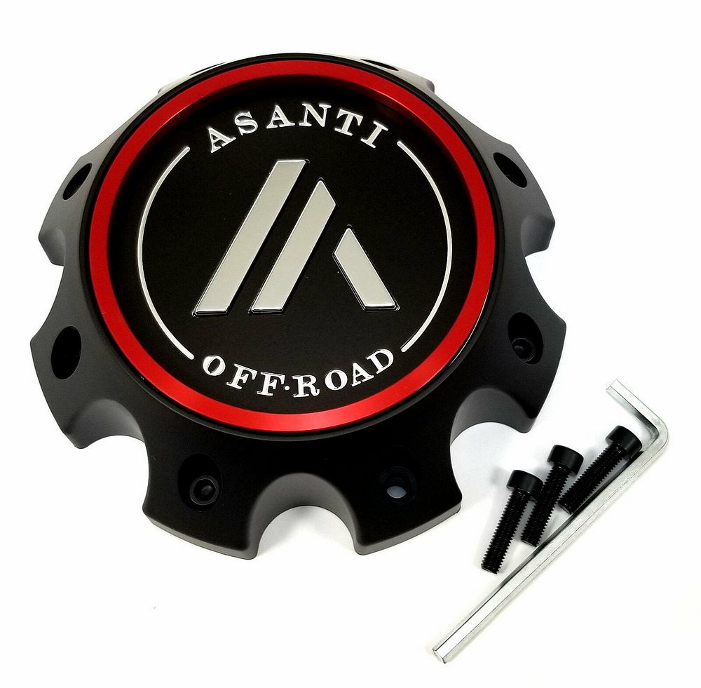 Asanti Off Road 130L1708SB-H52 Satin Black Wheel Center Cap 8x170 H52