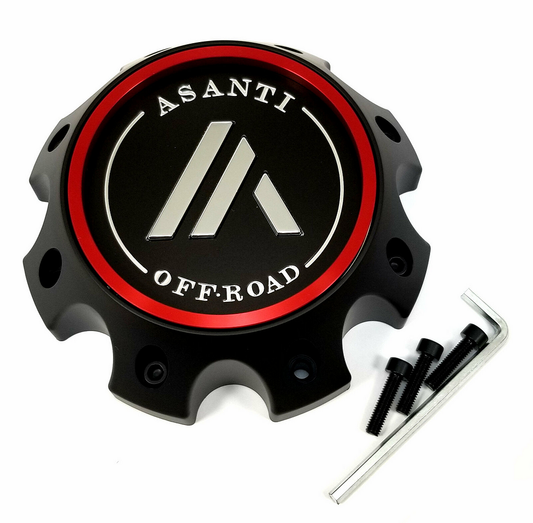 Asanti Off Road 130L1708SB-H52 Satin Black Wheel Center Cap 8x170 H52