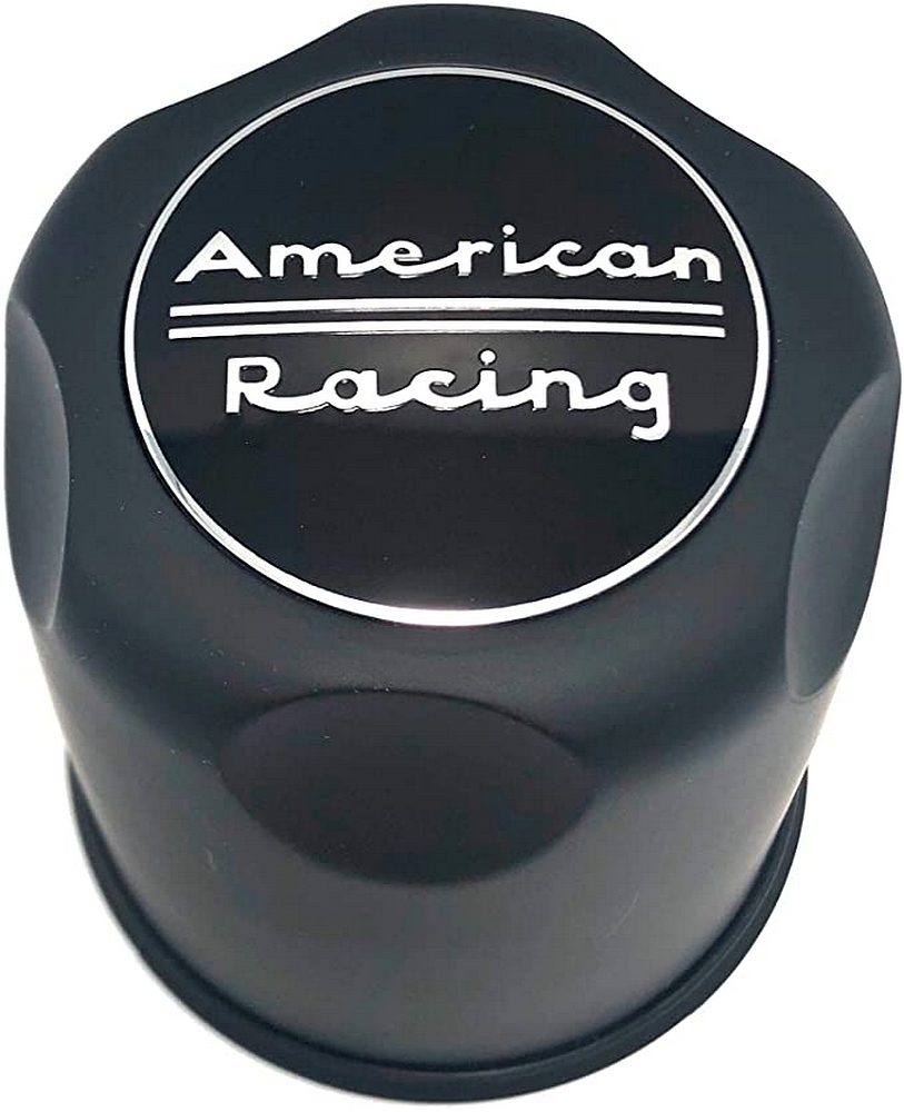 American Racing 1327000SB Satin Black Wheel Center Cap 6Lug