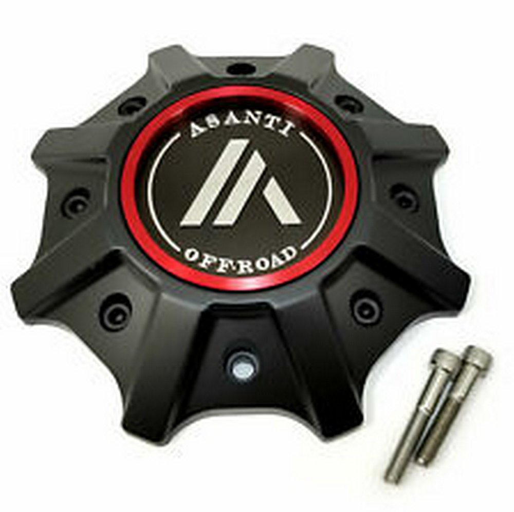 Asanti Forged 135L215SB-H38 Satin Black Wheel Center Cap Most PCD H38