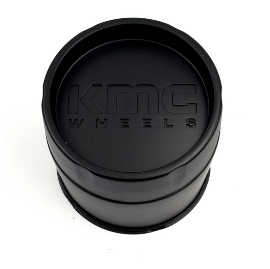 KMC 1425006926-KMC Satin Black Wheel Center Cap 6x5.5