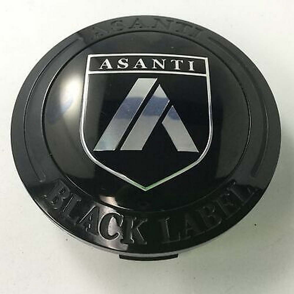 Asanti Black 1534S01 Gloss Black / Chrome Wheel Center Cap