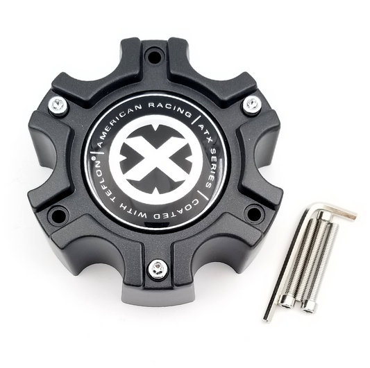 ATX 377B1406HT Black Wheel Center Cap 6x135