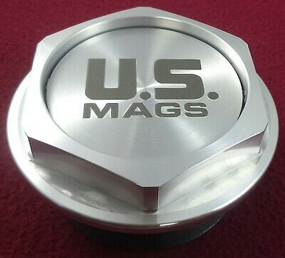 US Mag 1PC 38060-25MV Gunmetal Wheel Center Cap