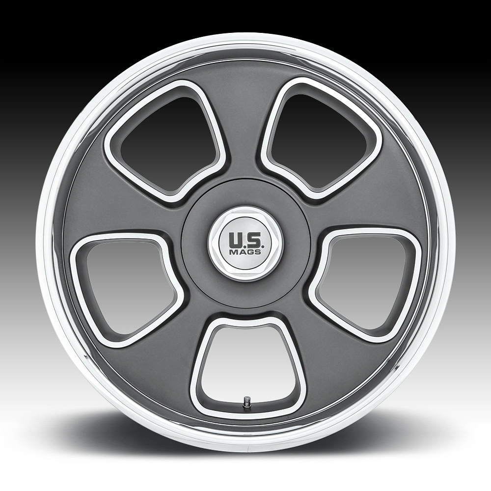 US Mag 1PC 38060-26MV Gunmetal Wheel Center Cap