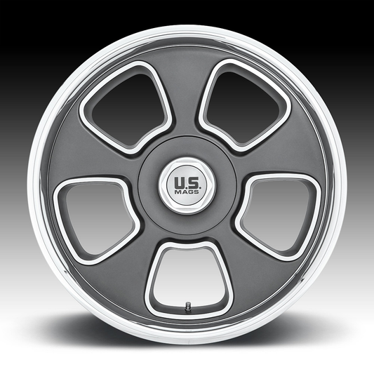 US Mag 1PC 38060-26MV Gunmetal Wheel Center Cap