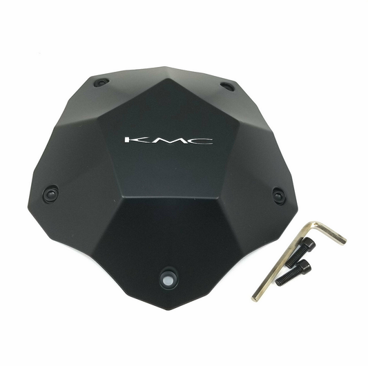 KMC 398L212YB003 Black Wheel Center Cap
