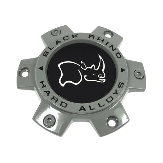 Black Rhino Hard Alloys CCBR3613540BATG Gray Wheel Center Cap