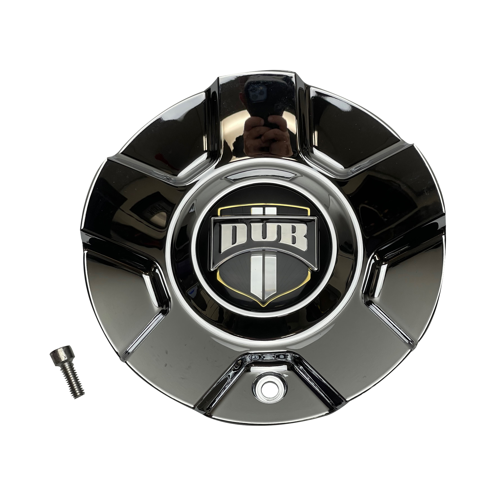 DUB 19280-15 Chrome Wheel Center Cap