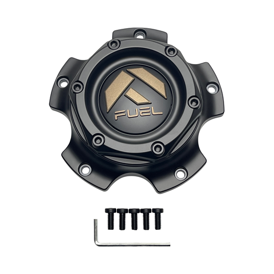 Fuel Off-Road 1004-42MBZ Matte Black Logo Wheel Center Cap – 5x150