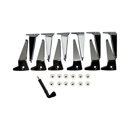 XD XD822 Chrome 12-Piece Wheel Insert Set 822FIN21024NC – 20x10