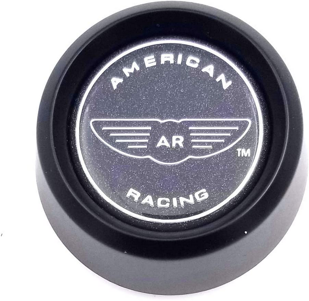 American Racing Vintage 4500100011SB Satin Black Wheel Center Cap