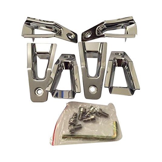 Moto Metal MO969810WINC Chrome 6-Piece Wheel Insert Set – 18x10